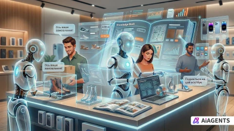 ШІ-консультант для інтернет-магазину — RAG та база знань від AiAgents