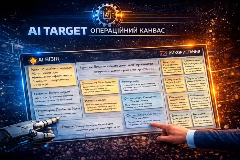 Посібник як створити свою Цільова операційна модель з ШІ